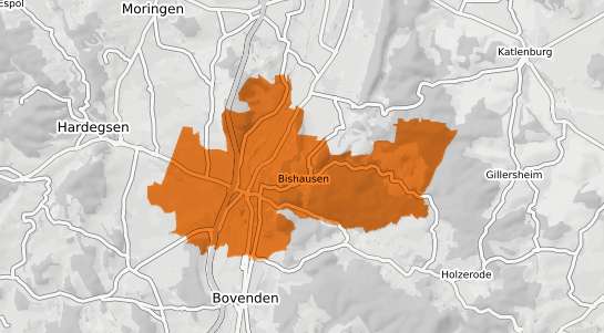 Mietspiegelkarte N&ouml;rten-Hardenberg